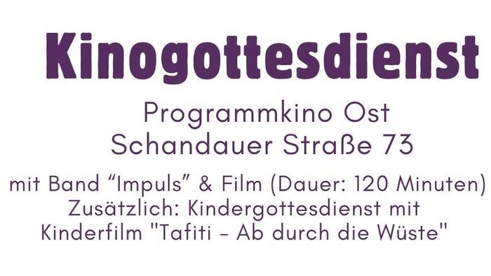 Plakat mit Angaben zur Uhrzeit etc.