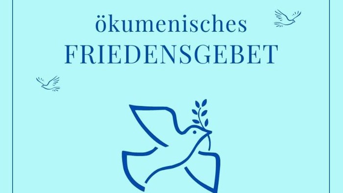 Ökumenisches Friedensgebet jeden Freitag um 12 Uhr im Chorraum der Stadtkirche