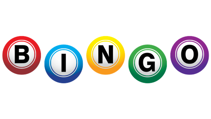 Bingo-kugler med bogstaverne B, I, N, G og O
