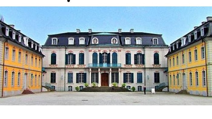 Plakat für die Sommerservices in der Schlosskapelle Wilhelmsthal, Juli–August