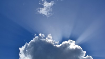 Foto mit Wolken am Himmel