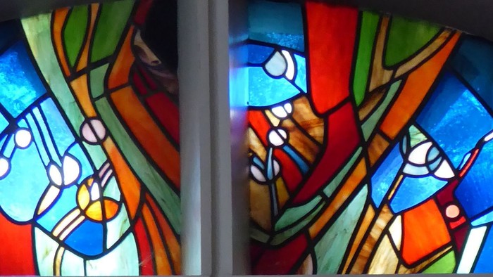 Stockhausen Altarfenster der Fa. Klonk