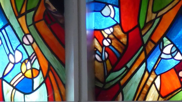 Stockhausen Altarfenster der Fa. Klonk