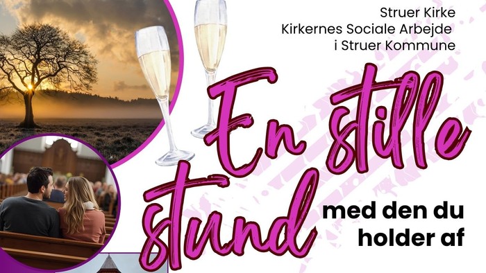 Aftenshow med Struer Kirke, musik, tale og mad