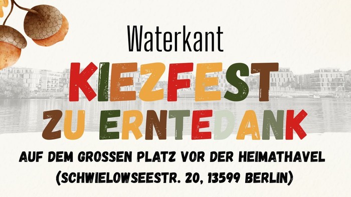 Kiezfest zu Erntedank in der Waterkant