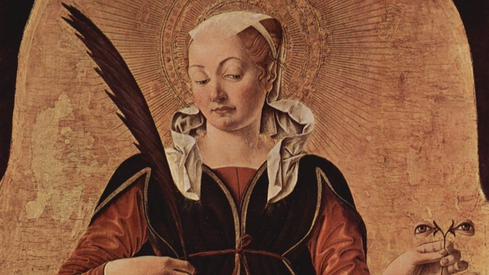 Maleri af Sct. Lucia. Francesco Del Cossa