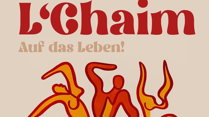 Auf das Leben! Tanzende Menschen.