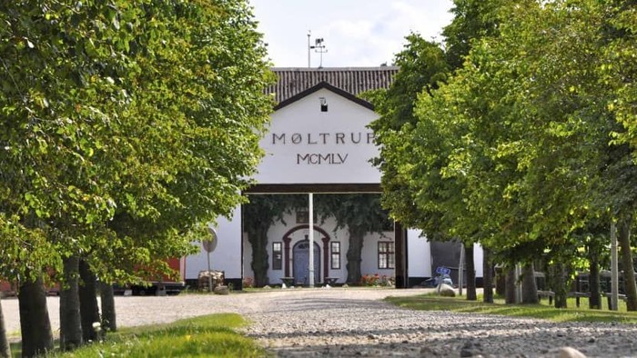 Historisk bygning mærket 