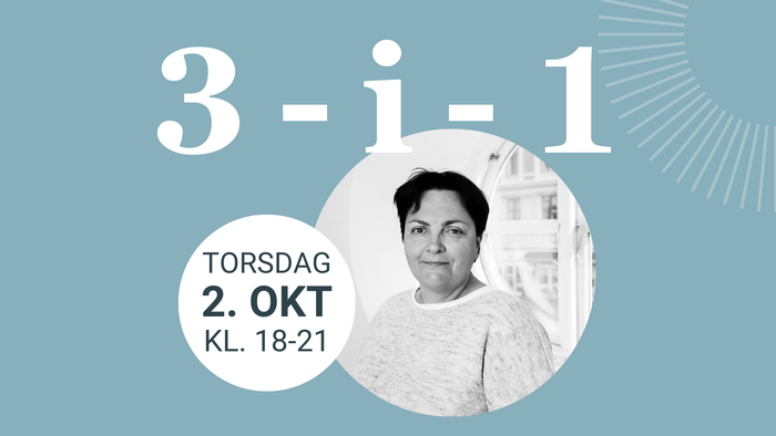 3-i-1 Torsdag 2. OKT KL. 18-21