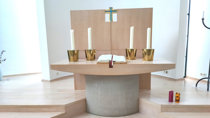Altar Gethsemanekirche Baunatal-Mitte