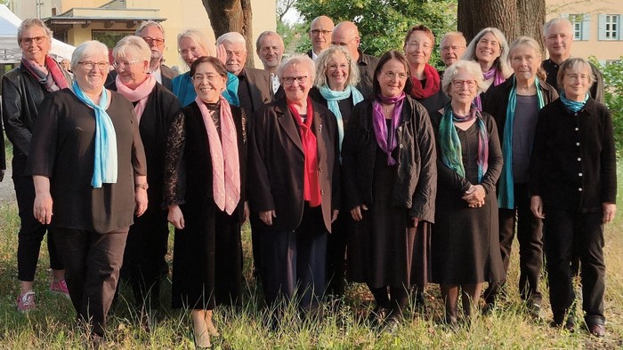 Mitglieder des Chores der ev. Kirchengemeinde Caputh