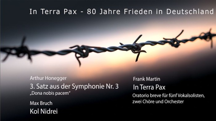 Barbed Wire, Sonnenuntergang, Text in Deutsch