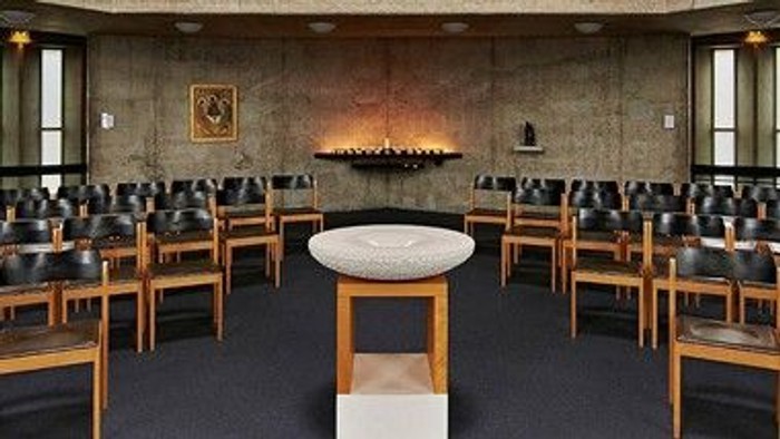 Innenansicht der Dreieinigkeitkirche