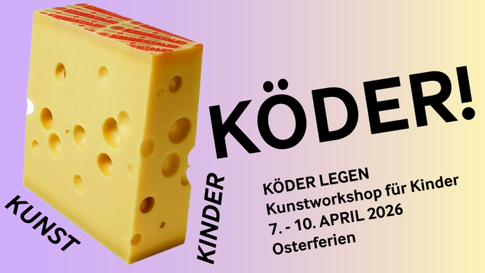 Plakat mit der Werbung für die Kinderferienwoche