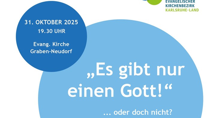 Gemeinsamer Gottesdienst am 31. Oktober 2025 in der Evangelischen Kirche Graben-Neudorf