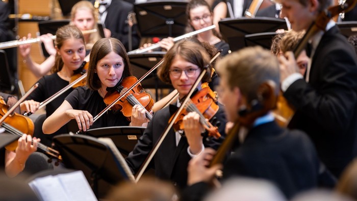 Mitglieder des Niedersachsen Landesjugendorchesters