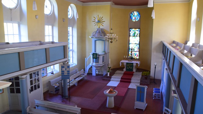 Innenraum Kirche Christinendorf