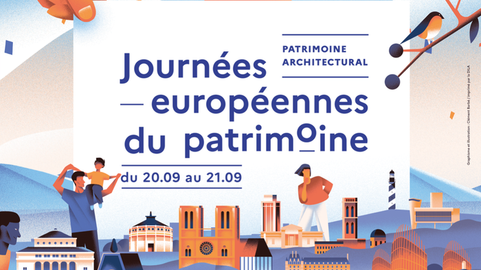 Journées européennes du patrimoine, 20-21 septembre, architecture et monuments historiques.
