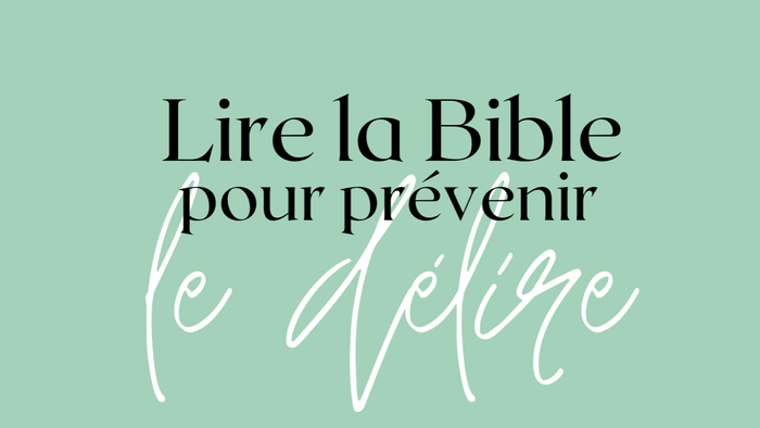 Livre saint pour prévenir le délire