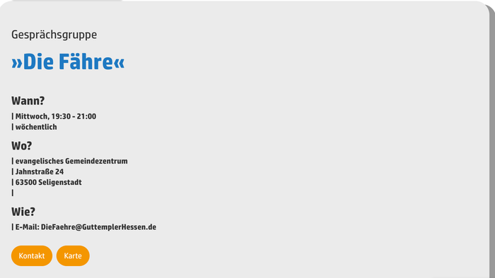 Die Diskussionsgruppe 