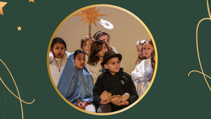 Familiengottesdienst mit Krippenspiel, Kinder singen und spielen, Termine und Zeiten