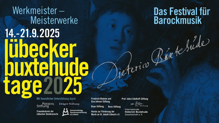 Lübecker Buxtehude Tage 2025 Festival für Barockmusik mit Meisterkursen und Konzerten