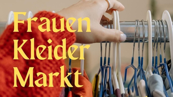 Frauen Kleider Markt am 9. November im Martinszentrum mit Standgebühren und Erlös für Frauenprojekte