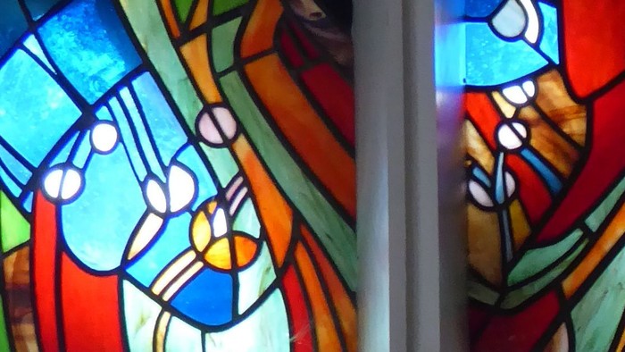 Stockhausen Altarfenster der Fa. Klonk