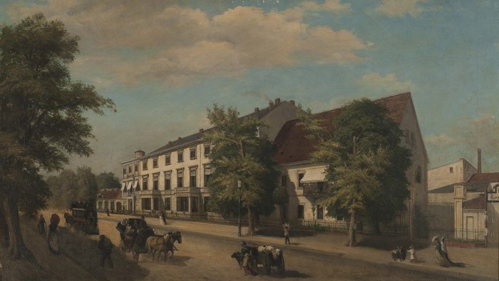 Ansicht Maison de Santé in der heutigen Hauptstraße