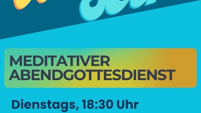 Meditativer Abendgottesdienst mit ruhiger Musik und Stille, Wrangle 50, Berlin