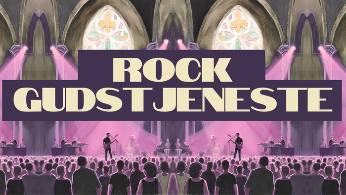 Billede af koncert i kirke med teksten 