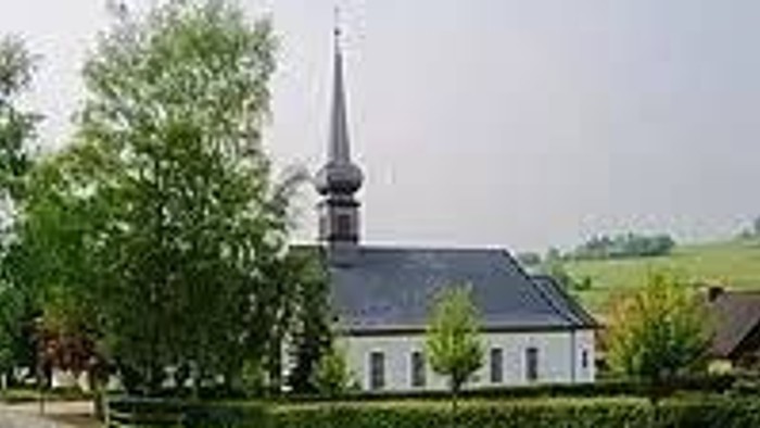 Kirche von außen. 