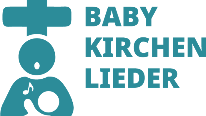 Babypflege mit medizinischem Symbol und Musiknote