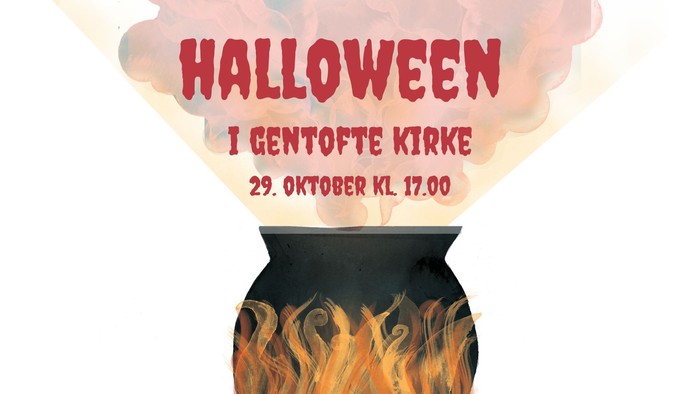 Halloween-Arrangement på 1. Gentofte Kirke den 29. oktober kl. 17.00
