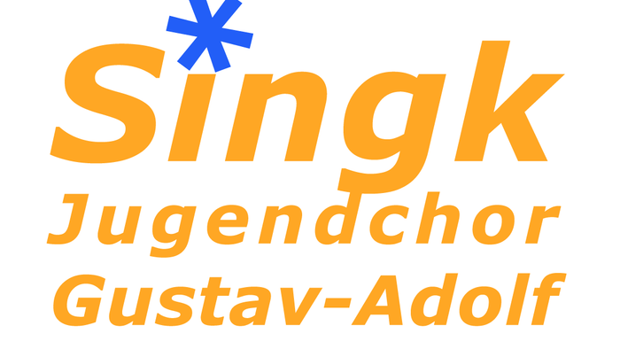 Das Logo des Jugendchors Gustav-Adolf in Singk.