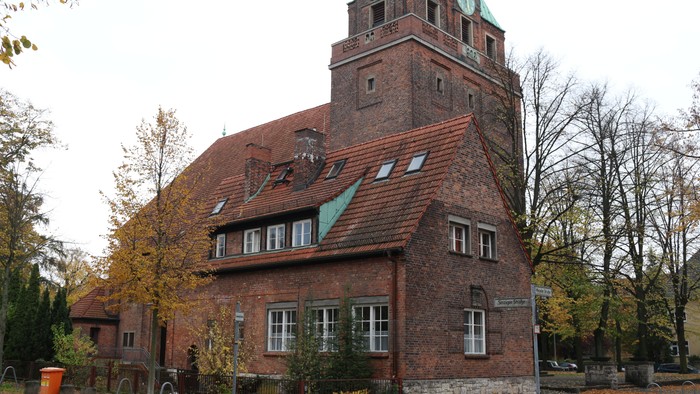 Seitenansicht Kirche Karlshorst 