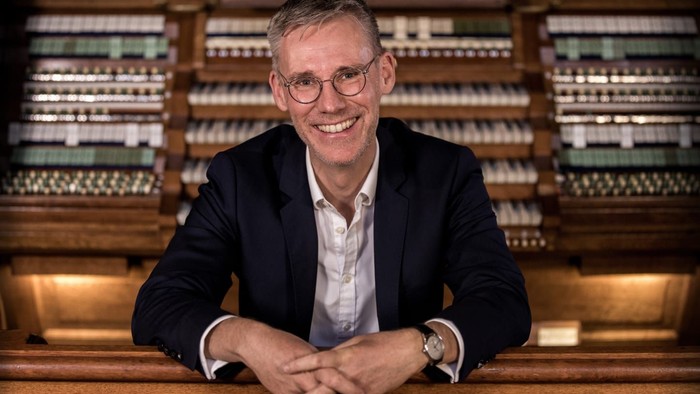 Andreas Sieling am Orgeltisch