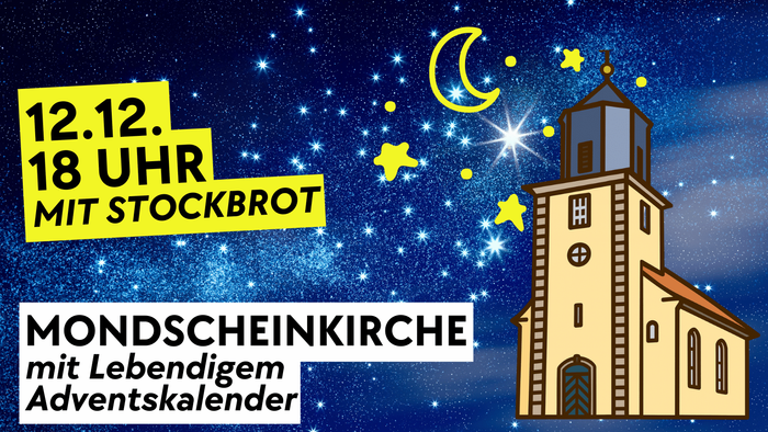 Kirchenveranstaltung mit Adventskalender, 12.12.18 um 18 Uhr