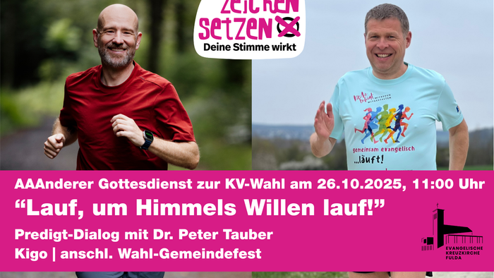 Lauf, um Himmels Willen lauf!
