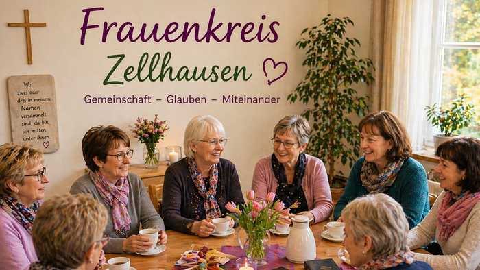 Eine Gruppe von Frauen traf sich zu einem gemütlichen Frauenkreis mit Tee, Snacks und angeregten Gesprächen.