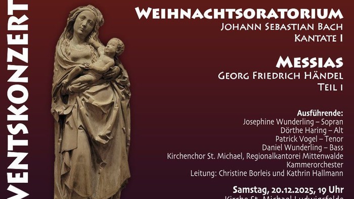 Plakat für das Konzert