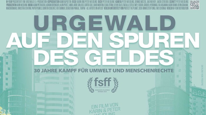 Filmplakat urgewald-Auf den Spuren des Geldes