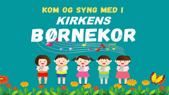 Børn syng med i Kirkens Børnekor