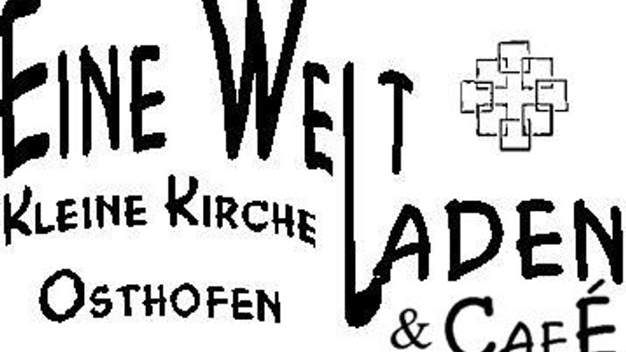 Ein Weltladen mit Kirche, Osthof und Café