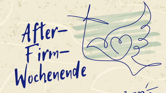 Flyer für After-Firm-Wochenende