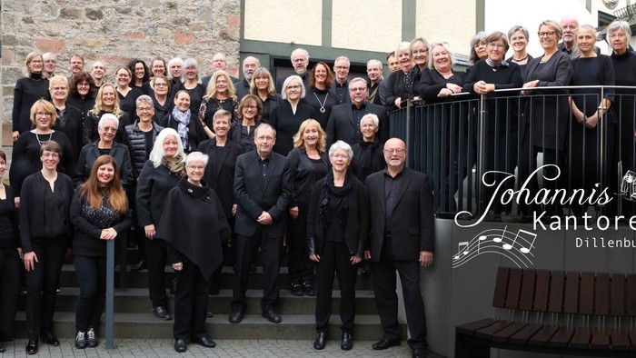 Gruppenbild der Johanniskantorei aus dem Jahr 2025