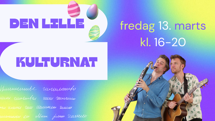 Plakat til musikarrangementet **