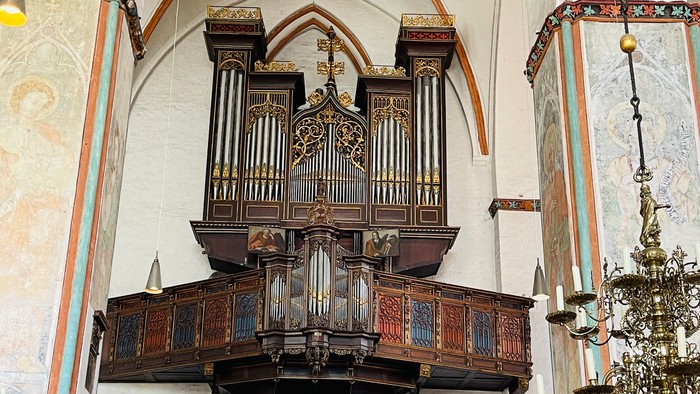 Stellwagen-Orgel in St. Jakobi zu Lübeck