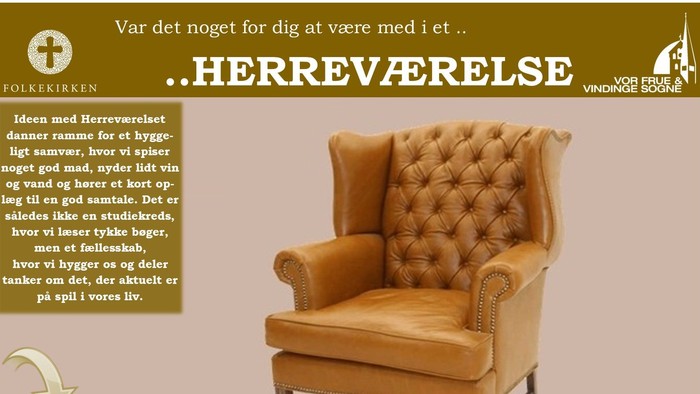 Plakat med gammel stueafstøning og information om arrangement