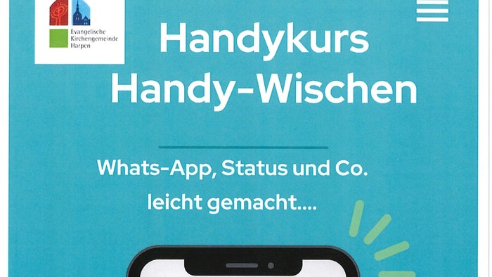 Handykurs Handy-Wischen